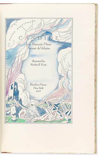 Rockwell, Kent (1882-1971), illus. & Voltaire (1694-1778) Candide.